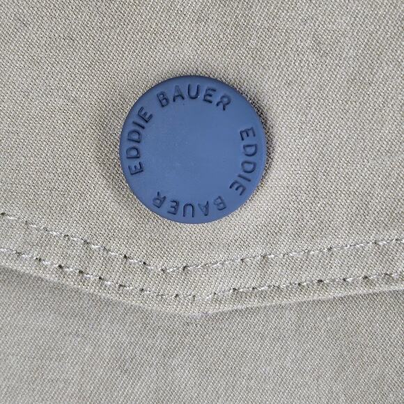 Eddie Bauer Men's Classic Khaki Jacket - Size Small, Stylish and Versatile! - Picture 5 of 14